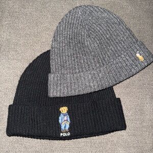 Polo by Ralph Lauren Gray Beanie (BLACK has sold)